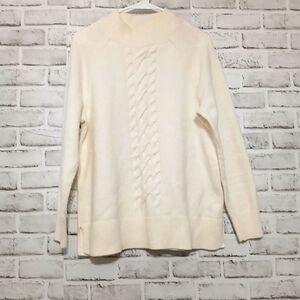 Talbots Cream Colored Sweater Size Medium Petite